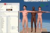 Personalizzazione del modello gay virtuale 3d
