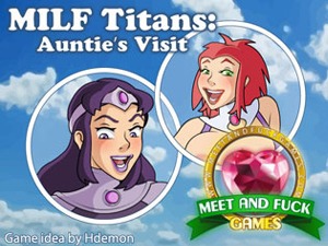 Milf Titans libero gioco del MILF sesso